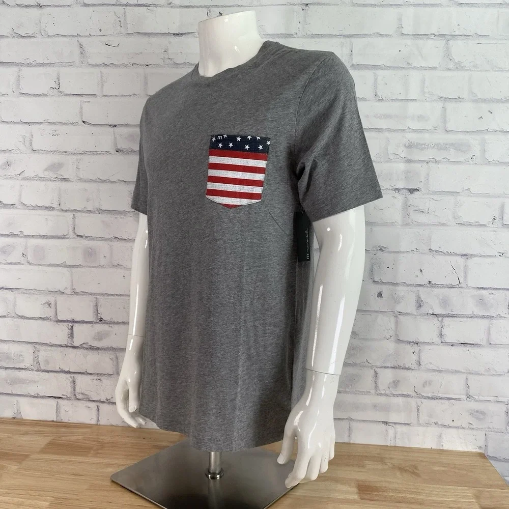 Travis Matthew Shirt Men's Medium Short Sleeve Party On T-Shirt Golf NWT - Picture 4 of 13